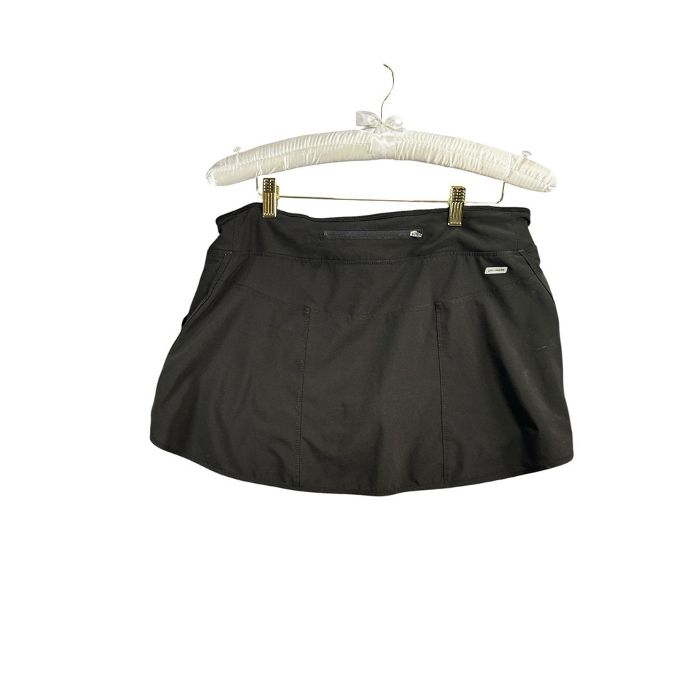 Danskin Now Black Athletic Skort Women's Size 8-10 M Dri-More Buiy-In Shorts